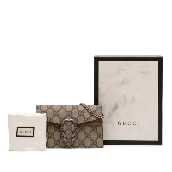 Pre-Loved Gucci Mini GG Supreme Dionysus Crossbody - Picture 12 of 12
